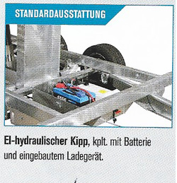 Variant Maschinenkipper elektrische Kippung