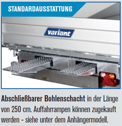 Variant Dreiseitenkipper Schacht