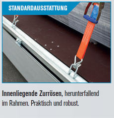 Zurr &Ouml;se bei Pritschenanh&auml;ngern